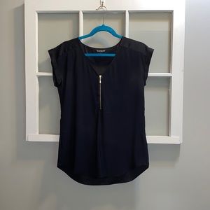 Express Silk like Blouse Dress Work Top
